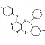 8-methyl-6-phenyl-4-(p-tolylthio)benzo[f]pyrimido[4,5-b][1,4]thiazepine