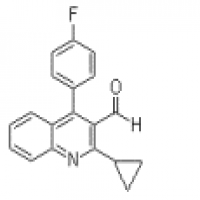 2-Cyclopropyl-4-(4-fluorophenyl)quinoline-3-carboxaldehyde 2-Cyclopropyl-4-(4-fluorophenyl)quinoline-3-carboxaldehyde
