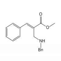 (E)-methyl 2-((benzylamino)methyl)-3-phenylacrylate (E)-methyl 2-((benzylamino)methyl)-3-phenylacrylate