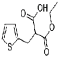3-Methoxy-3-oxo-2-(thiophen-2-ylmethyl)propanoic acid 3-Methoxy-3-oxo-2-(thiophen-2-ylmethyl)propanoic acid