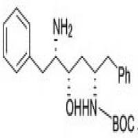 (2S,3S,5S)-5-tert-butyloxycarbonylamino-2-amino-3-hydroxy-1,6-diphenylhexane (BDH PURE) (2S,3S,5S)-5-tert-butyloxycarbonylamino-2-amino-3-hydroxy-1,6-diphenylhexane (BDH PURE)
