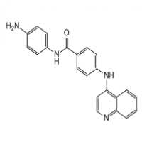 N-(4-aminophenyl)-4-(quinolin-4-ylamino)benzamide N-(4-aminophenyl)-4-(quinolin-4-ylamino)benzamide