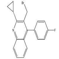 2-cyclopropyl-4-(4-fluorophenyl)-quinolyl-3-MethylBr 2-cyclopropyl-4-(4-fluorophenyl)-quinolyl-3-MethylBr