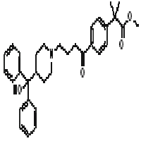 Methyl 2-(4-(4-(4-(hydroxydiphenylmethyl)piperidin-1-yl)butanoyl)phenyl)-2-methylpropanoate Methyl 2-(4-(4-(4-(hydroxydiphenylmethyl)piperidin-1-yl)butanoyl)phenyl)-2-methylpropanoate