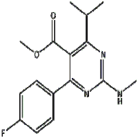 Methyl 4-(4-Fluorophenyl)-6-isopropyl-2-(methylamino)pyrimidine-5-carboxylate Methyl 4-(4-Fluorophenyl)-6-isopropyl-2-(methylamino)pyrimidine-5-carboxylate