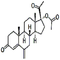 17-hydroxy-6-methylenepregn-4-ene-3,20-dione 17-acetate 17-hydroxy-6-methylenepregn-4-ene-3,20-dione 17-acetate