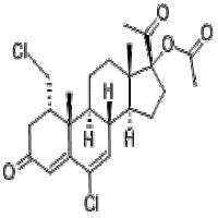 (1alpha)-17-(Acetyloxy)-6-chloro-1-(chloromethyl)pregna-4,6-diene-3,20-dione (1alpha)-17-(Acetyloxy)-6-chloro-1-(chloromethyl)pregna-4,6-diene-3,20-dione