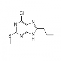 6-chloro-2-(methylthio)-8-propyl-9H-purine 6-chloro-2-(methylthio)-8-propyl-9H-purine
