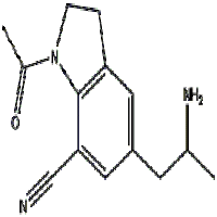 1-Acetyl-5-(2-aminopropyl)indoline-7-carbonitrile 1-Acetyl-5-(2-aminopropyl)indoline-7-carbonitrile