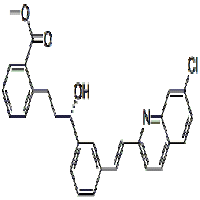 (S,E)-Methyl 2-(3-(3-(2-(7-chloroquinolin-2-yl)vinyl)phenyl)-3-hydroxypropyl)benzoate (S,E)-Methyl 2-(3-(3-(2-(7-chloroquinolin-2-yl)vinyl)phenyl)-3-hydroxypropyl)benzoate