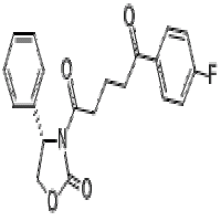 (S)-1-(4-Fluorophenyl)-5-(2-oxo-4-phenyloxazolidin-3-yl)pentane-1,5-dione (S)-1-(4-Fluorophenyl)-5-(2-oxo-4-phenyloxazolidin-3-yl)pentane-1,5-dione