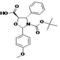 (4S,5R)-3-tert-butoxycarbony-2-(4-anisyl)-4-phenyl-5-oxazolidinecarboxylic acid (4S,5R)-3-tert-butoxycarbony-2-(4-anisyl)-4-phenyl-5-oxazolidinecarboxylic acid