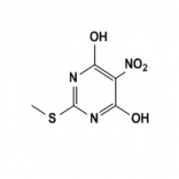 2-(Methylthio)-5-nitropyrimidine-4,6-diol 2-(Methylthio)-5-nitropyrimidine-4,6-diol