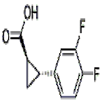(1R,2R)-2-(3,4-Difluorophenyl)cyclopropanecarboxylic acid (1R,2R)-2-(3,4-Difluorophenyl)cyclopropanecarboxylic acid