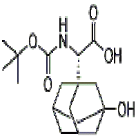 (S)-2-((tert-Butoxycarbonyl)amino)-2-((1R,3S,5R,7S)-3-hydroxyadamantan-1-yl)acetic acid (S)-2-((tert-Butoxycarbonyl)amino)-2-((1R,3S,5R,7S)-3-hydroxyadamantan-1-yl)acetic acid