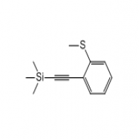 Trimethyl((2-(methylthio)phenyl)ethynyl)silane Trimethyl((2-(methylthio)phenyl)ethynyl)silane