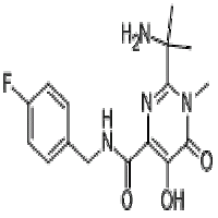 2-(1-Amino-1-Methylethyl)-N-(4-Fluorobenzyl)-5-Hydroxy-1-Methyl-6-Oxo-1,6-Dihydropyrimidine-4-Carboxamide 2-(1-Amino-1-Methylethyl)-N-(4-Fluorobenzyl)-5-Hydroxy-1-Methyl-6-Oxo-1,6-Dihydropyrimidine-4-Carboxamide