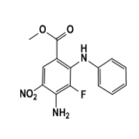 4-amino-3-fluoro-5-nitro-2-(phenylamino)benzoate 4-amino-3-fluoro-5-nitro-2-(phenylamino)benzoate