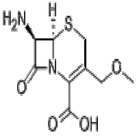 7-amino-3-methoxymethyl-3-cephem-4-carboxylic acid 7-amino-3-methoxymethyl-3-cephem-4-carboxylic acid