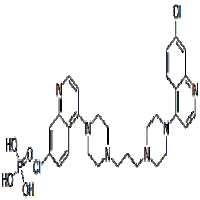 4,4'-(1,3-Propanediyldi-4,1-piperazinediyl)bis(7-chloroquinoline) phosphate 4,4'-(1,3-Propanediyldi-4,1-piperazinediyl)bis(7-chloroquinoline) phosphate