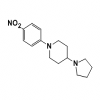 1-(4-nitrophenyl)-4-(pyrrolidin-1-yl)piperidine 1-(4-nitrophenyl)-4-(pyrrolidin-1-yl)piperidine