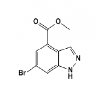 6-Bromo-4-indazolecarboxylic acid methyl ester 6-Bromo-4-indazolecarboxylic acid methyl ester