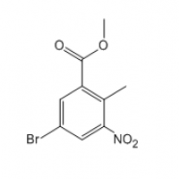 Methyl 5-bromo-2-methyl-3-nitrobenzoate Methyl 5-bromo-2-methyl-3-nitrobenzoate