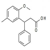 3-(2-Methoxy-5-methylphenyl)-3-phenylpropanoic acid