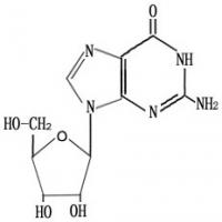 2-Amino-9-beta-D-ribofuranosyl-9H-purine-6-(1H)-one hydrate 2-Amino-9-beta-D-ribofuranosyl-9H-purine-6-(1H)-one hydrate