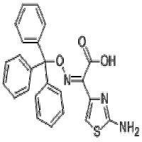 (Z)-2-(2-Aminothiazole-4-yl-)-2-trityloxyimino acetic acid (Z)-2-(2-Aminothiazole-4-yl-)-2-trityloxyimino acetic acid