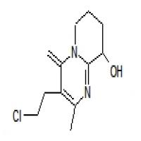 3-(2-Chloroethyl)-6,7,8,9-tetrahydro-9-hydroxy-2-methyl-4H-pyrido[1,2-a]pyrimidin-4-one