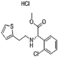 S-(+)-methyl-α-(2-thienylethamino)(2-chlorophenyl) acetate hydrochloride S-(+)-methyl-α-(2-thienylethamino)(2-chlorophenyl) acetate hydrochloride