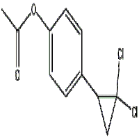 4-(2,2-dichlorocyclopropyl)phenyl acetate 4-(2,2-dichlorocyclopropyl)phenyl acetate