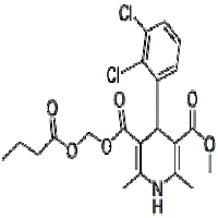 Methyl (1-oxobutoxy)methyl 4-(2,3-dichlorophenyl)-1,4-dihydro-2,6-dime thyl-3,5-pyridinedicarboxylate Methyl (1-oxobutoxy)methyl 4-(2,3-dichlorophenyl)-1,4-dihydro-2,6-dime thyl-3,5-pyridinedicarboxylate