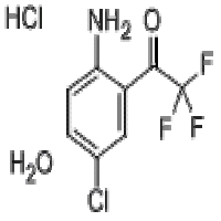 4-Chloro-2-(Trifluoroacetyl)aniline Hydrochloride Hydrate(E-2);4-Chloro-2-(trifluoroacetyl)aniline hydrochloride; 1-(2-Amino-5-chlorophenyl)-2,2,2-trifluoroethan-1-one hydrochloride 4-Chloro-2-(Trifluoroacetyl)aniline Hydrochloride Hydrate(E-2);4-Chloro-2-(trifluoroacetyl)aniline hydrochloride; 1-(2-Amino-5-chlorophenyl)-2,2,2-trifluoroethan-1-one hydrochloride