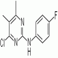 4-Chloro-2-(4-fluorophenylamino)-5,6-dimethylpyrimidine