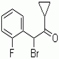 2-Bromo-2-(2-fluorophenyl)-1-cyclopropylethanone 2-Bromo-2-(2-fluorophenyl)-1-cyclopropylethanone
