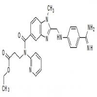 N-[[2-[[[4-(Aminoiminomethyl)phenyl]amino]methyl]-1-methyl-1H-benzimidazol-5-yl]carbonyl]-N-2-pyridinyl-beta-alanine ethyl ester