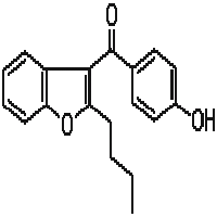 2-Butyl-3-(4-hydroxybenzoyl)benzofuran 2-Butyl-3-(4-hydroxybenzoyl)benzofuran