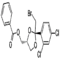 Cis-2-(Bromomethyl)-2-(2,4-dichlorophenyl)-1,3-dioxolane-4-ylmethyl benzoate Cis-2-(Bromomethyl)-2-(2,4-dichlorophenyl)-1,3-dioxolane-4-ylmethyl benzoate