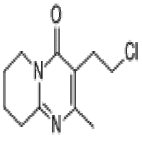 3-(2-chloroethyl)-6,7,8,9-tetrahydro-2-methyl-4h-pyrido-(1,2-a) pyrimidin-4-one 3-(2-chloroethyl)-6,7,8,9-tetrahydro-2-methyl-4h-pyrido-(1,2-a) pyrimidin-4-one