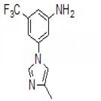 3-(4-Methyl-1H-imidazol-1-yl)-5-(trifluoromethyl)aniline 3-(4-Methyl-1H-imidazol-1-yl)-5-(trifluoromethyl)aniline