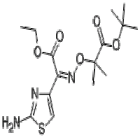 Ethyl 2-(2-aminothiazole-4-yl)-2-(1-tert-butoxycarbonyl-1-methylethoxyimino)acetate Ethyl 2-(2-aminothiazole-4-yl)-2-(1-tert-butoxycarbonyl-1-methylethoxyimino)acetate