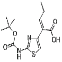 (Z)-2-(2-tert-Butoxycarbonylaminothiazol-4-yl)-2-pentenoic acid (Z)-2-(2-tert-Butoxycarbonylaminothiazol-4-yl)-2-pentenoic acid