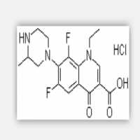 Lomefloxacin hydrochloride Lomefloxacin hydrochloride