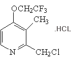 2-Chloromethyl-3-methyl-4-(2,2,2-thifluoroethoxy) pyridine HCl 2-Chloromethyl-3-methyl-4-(2,2,2-thifluoroethoxy) pyridine HCl