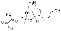 2-((3aR,4S,6R,6aS)-6-Amino-2,2-dimethyltetrahydro-3aH-cyclopenta[d][1,3]dioxol-4-yloxy)ethanol oxalate 