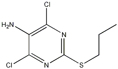 4,6-Dichloro-2-(propylthio)pyrimidin-5amine