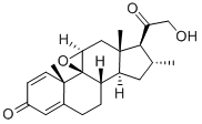 (9b,11b,16a)-9,11-Epoxy-21-hydroxy-16-methylpregna-1,4-diene-3,20-dione (9b,11b,16a)-9,11-Epoxy-21-hydroxy-16-methylpregna-1,4-diene-3,20-dione