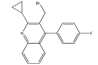 2-cyclopropyl-4-(4-fluorophenyl)-quinolyl-3-MethylBr 2-cyclopropyl-4-(4-fluorophenyl)-quinolyl-3-MethylBr